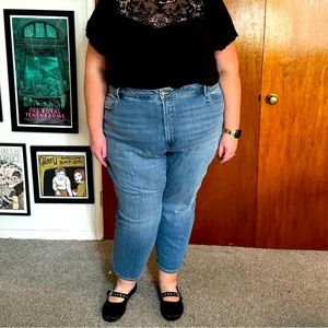 Old Navy high rise curvy OG straight size 30W, 30 jeans. NWT. Light stretch.